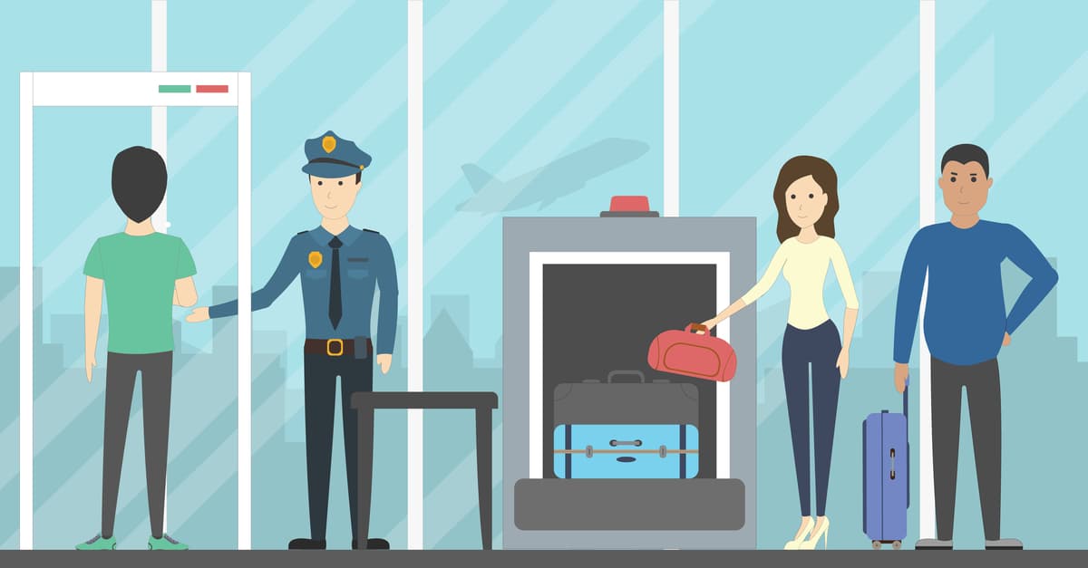 Loss of Airport Access Credentials Secured Identification Display Area